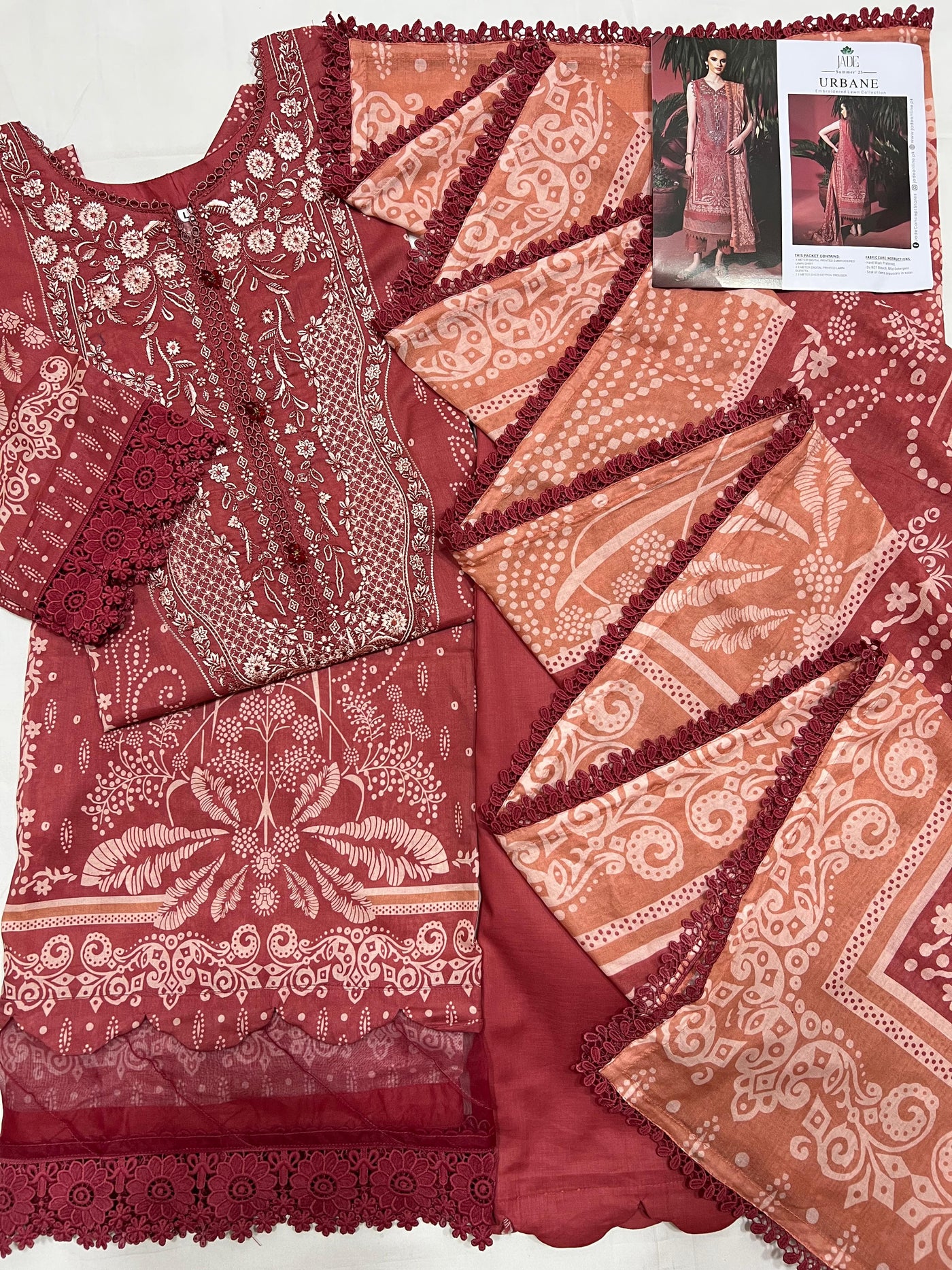 jade urbane embroidered lawn
