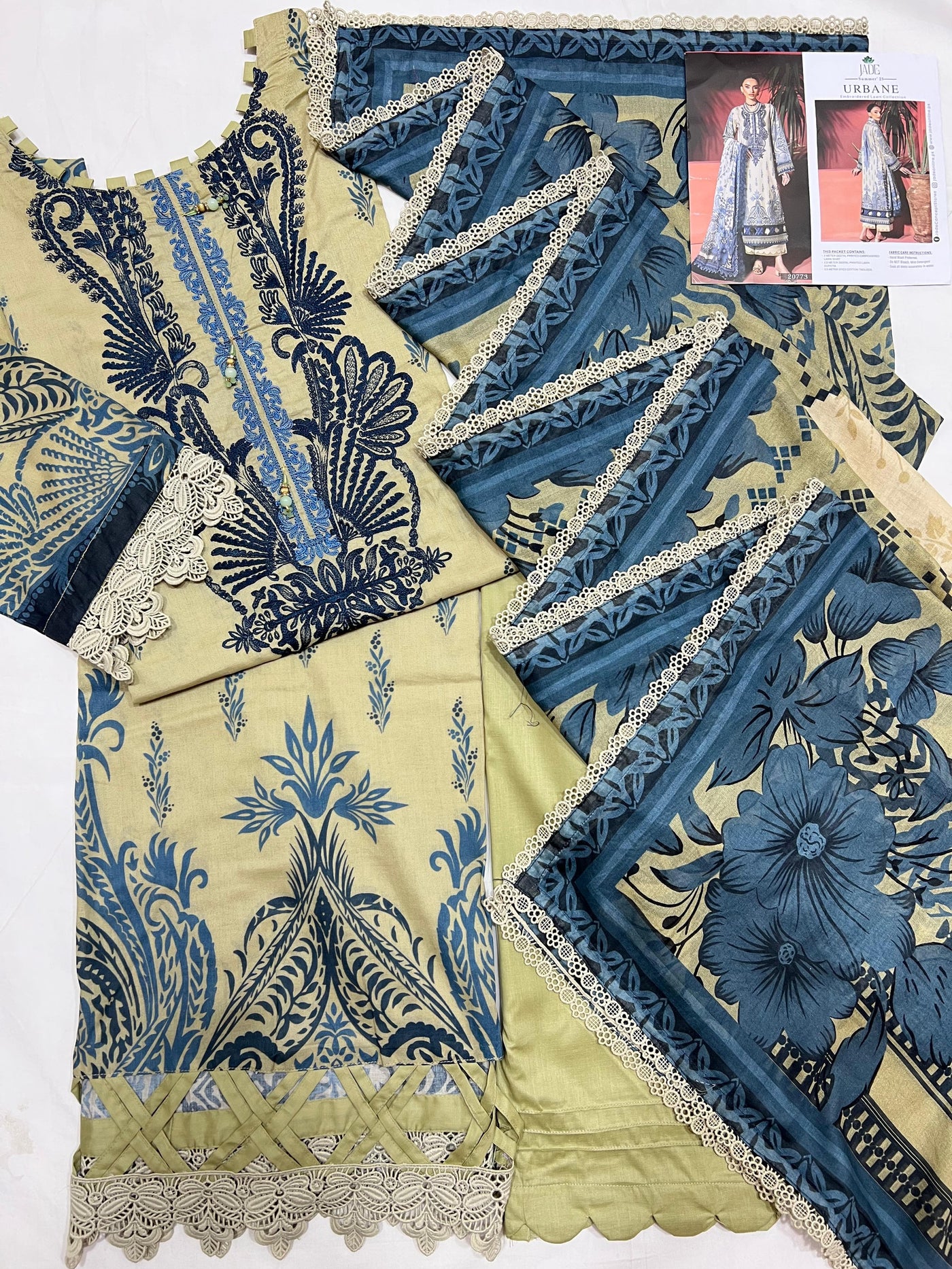 jade urbane embroidered lawn