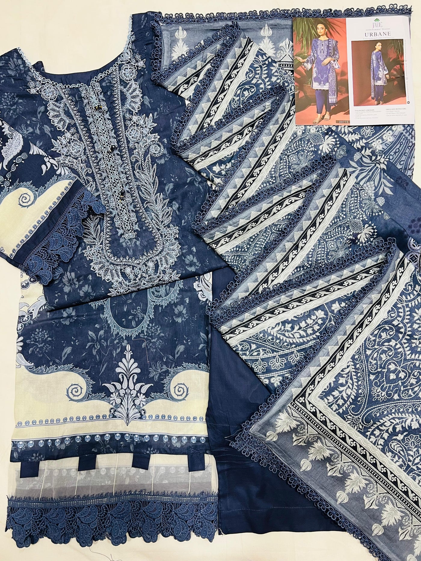 jade urbane embroidered lawn